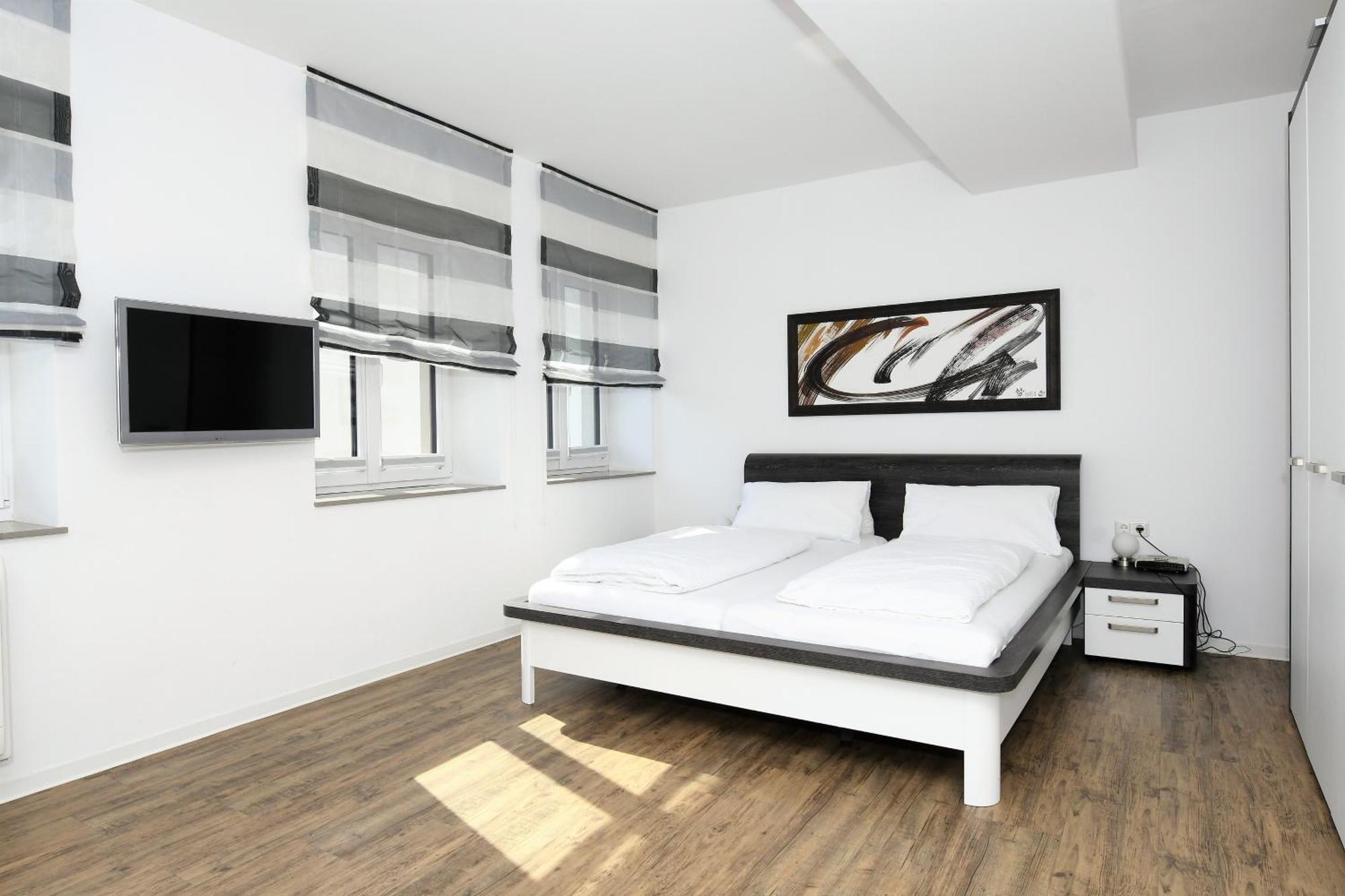 Ferienwohnung Am Pfaffe-Kai Brandenburg  Buitenkant foto